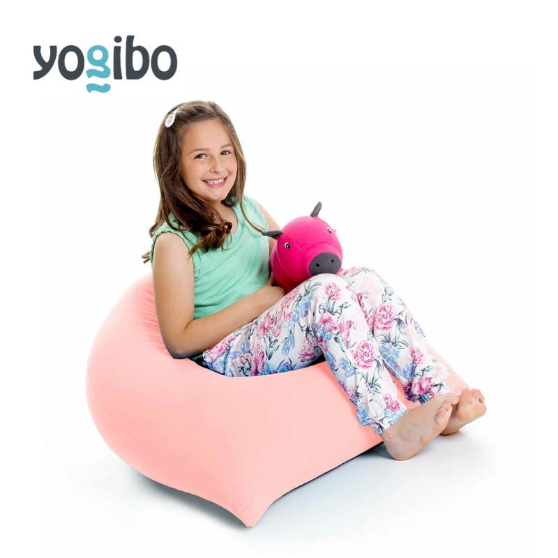 ヨギボー ピラミッド フラミンゴ Yogibo Pyramid ビーズクッション 子ども用 小型 座椅子 三角形 持ち運び キッズ 洗えるカバー 家具 ギフト 大阪府 岸和田市