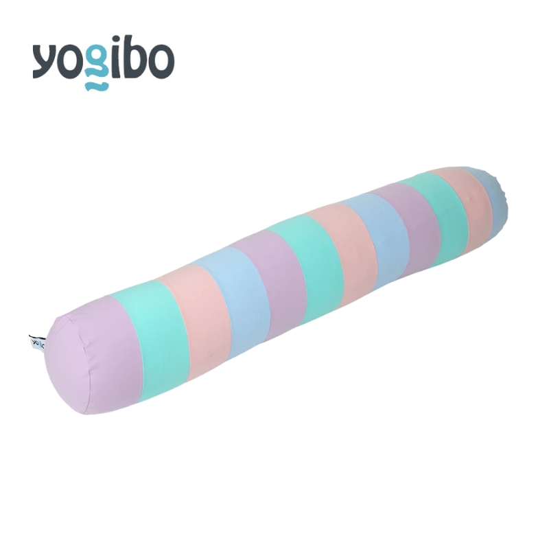 ヨギボー ロールマックス レインボー パステル Yogibo Roll Max Rainbow 抱き枕 特大 ロングクッション 子供部屋 おしゃれ 洗えるカバー 家具 ギフト 大阪府 岸和田市