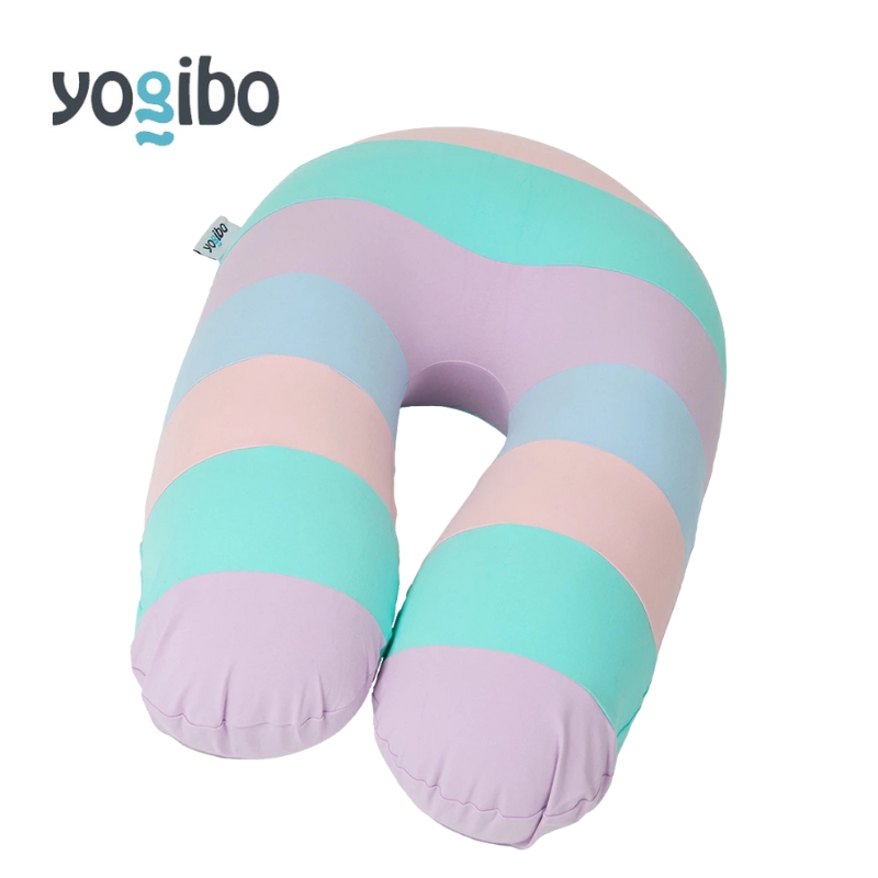 ヨギボー サポート レインボー パステル Yogibo Support Rainbow 授乳クッション 背もたれ 肘置き アームレスト ビーズクッション 妊婦 マタニティ ギフト 大阪府 岸和田市