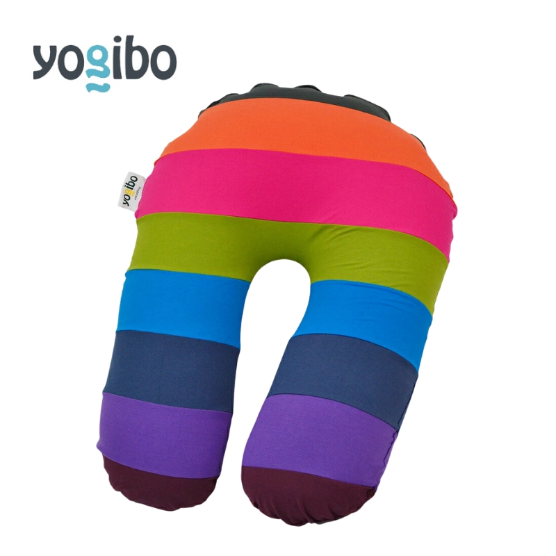 ヨギボー サポート レインボー ブライト Yogibo Support Rainbow 授乳クッション 背もたれ 肘置き アームレスト ビーズクッション 妊婦 マタニティ ギフト 大阪府 岸和田市