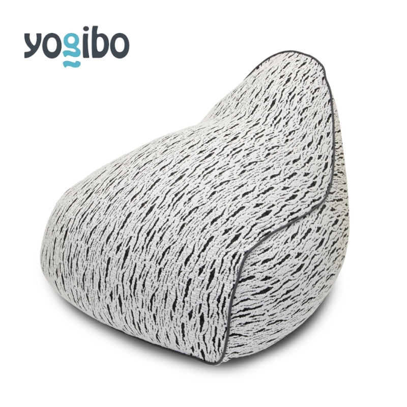 ヨギボー ラックス ラウンジャー ライトグレー Yogibo Luxe Lounger ビーズクッション 1人掛け 背もたれ ソファ 高級感 モダン インテリア 大阪府 岸和田市