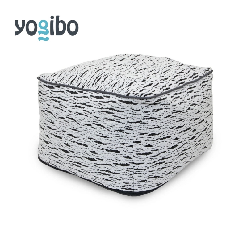 ヨギボー ラックス オットマン ライトグレー Yogibo Luxe Ottoman ビーズクッション 足置き スツール 1人掛け 椅子 高級感 モダン インテリア カバー洗える 家具 ギフト 大阪府 岸和田市