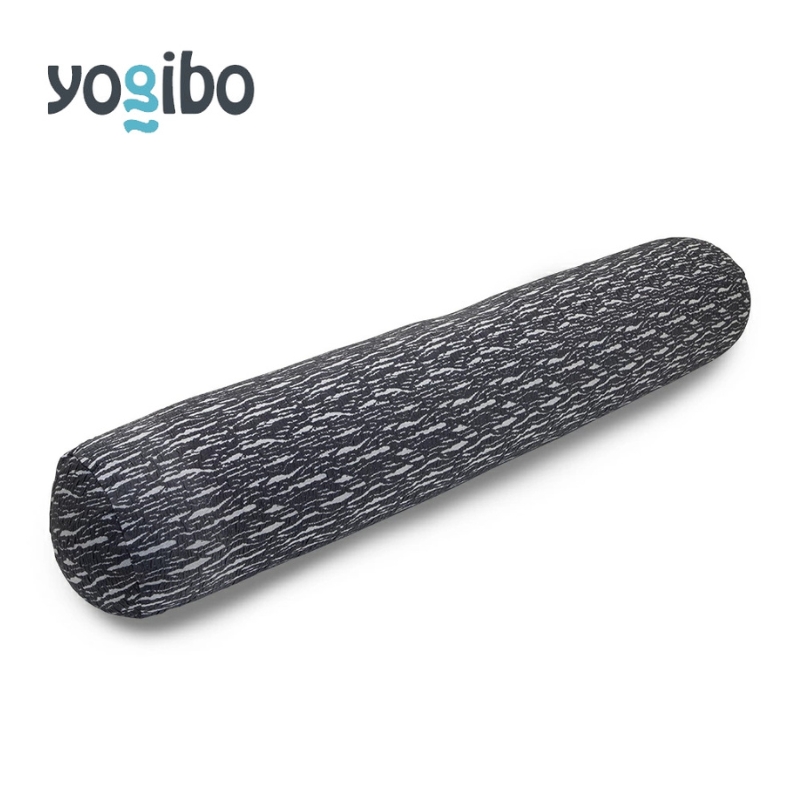 ヨギボー ラックス ロールマックス ダークグレー Yogibo Luxe Roll Max 抱き枕 特大 ロングクッション 高級感 モダン 寝具 洗えるカバー 家具 ギフト 大阪府 岸和田市