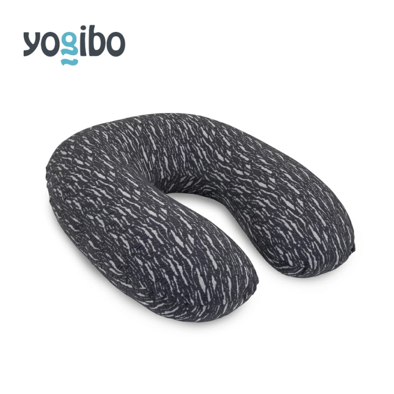 ヨギボー ラックス サポート ダークグレー Yogibo Luxe Support 背もたれ 肘置き アームレスト ビーズクッション 授乳クッション 高級感 モダン ギフト 大阪府 岸和田市