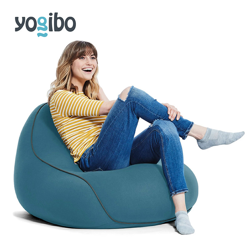 ヨギボー ラウンジャー ダークミント Yogibo Lounger ビーズクッション 1人掛け 背もたれ ローソファ パーソナルチェア 一人暮らし ゲーム 洗えるカバー 家具 ギフト 大阪府 岸和田市