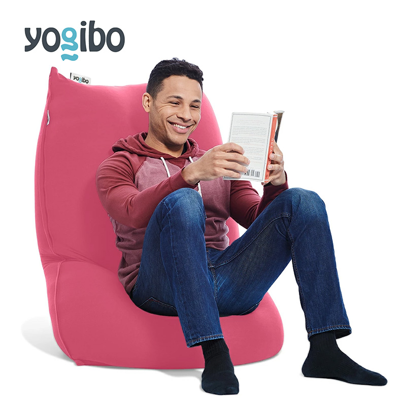 ヨギボー ライト ダスティピンク Yogibo Lite ビーズクッション 1人掛け ローソファ スリム 軽量 コンパクト 新生活 省スペース 洗えるカバー インテリア 家具 ギフト 大阪府 岸和田市