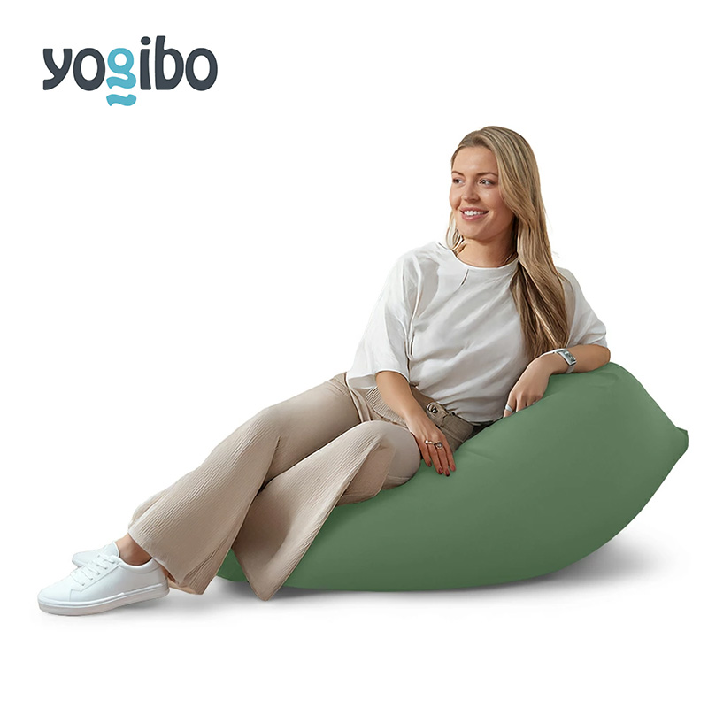 ヨギボー ミニ オリーブグリーン Yogibo Mini ビーズクッション 1人掛け ローソファ 座椅子 コンパクト 一人用 洗えるカバー インテリア 家具 ギフト 大阪府 岸和田市