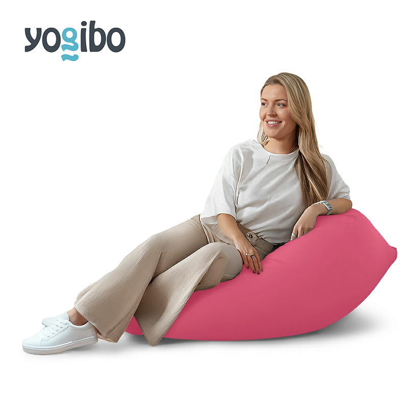 ヨギボー ミニ ダスティピンク Yogibo Mini ビーズクッション 1人掛け ローソファ 座椅子 コンパクト 一人用 洗えるカバー インテリア 家具 ギフト 大阪府 岸和田市