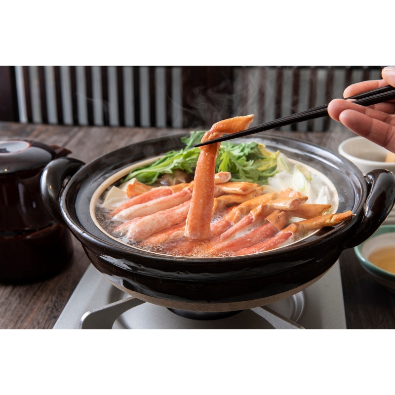 【12.28発送】 かにしゃぶ 生 ズワイガニ 棒肉 500g (20～25本) 詰め合わせ セット 蟹 カニ 生ズワイガニ ポーション フルポーション むき身 冷凍 生蟹 カニ足 海の幸 魚介 魚介類 海鮮 大阪 大阪府 岸和田市