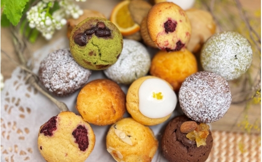 【障害福祉サービス事業所】手作りマフィン15個詰め合わせボックス 定期便【2ヶ月に1回×3回お届けいたします！】【snlf0001-tkb】