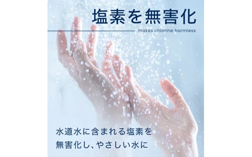イオナック シャワー用 交換 カートリッジ / ionac 軟水化 シャワー 浄水  軟水 硬水 日本製 塩素除去 美容 保湿 肌荒れ防止 取り付け簡単 渡航 旅行 赴任 ペット 犬 プレゼント ギフト【ionc0002】