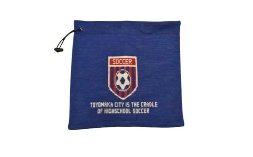 高校サッカー発祥の地ネックウォーマー / ネックウォーマー 防寒 防寒具 サッカー グッズ リバーシブル【ikdn0002】