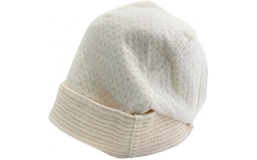 【ナチュラル】オーガニックコットンドットたっぷりワッチ【canl0012-1】