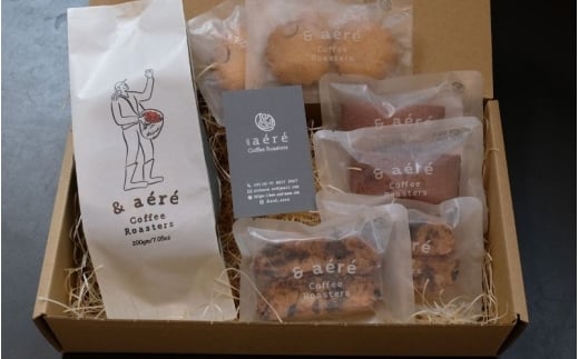 ASIA×BEANS!アジアの旅コーヒー・焼菓子ギフト（中国雲南編）豆の挽き方：豆【hisa0011】