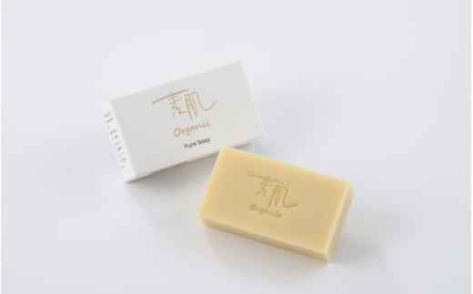 4種のオーガニック美容オイルで作った自然派手作りせっけん【shda0005】