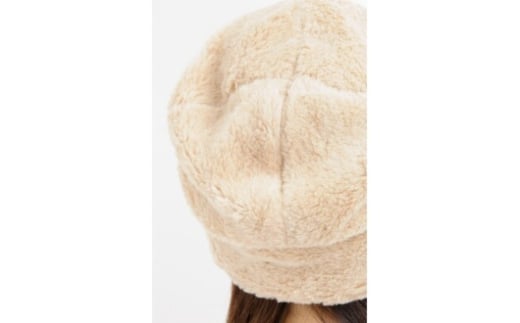 【ブラウン】帽子 オーガニックコットン 無染色 暖かボアワッチ【canl0001-1】