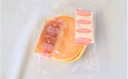 ホットケーキ 4袋（1袋6枚入り） / マリンフード 個包装 シロップ ホワイトソフト付 冷凍 朝食 おやつ 国産小麦【mrnf0002】