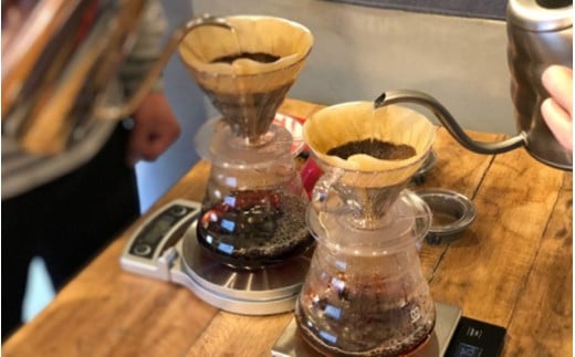 お砂糖やミルクがいらないコーヒー豆セット ブレンド中細挽き4種(各100g)【kmkw0002A】