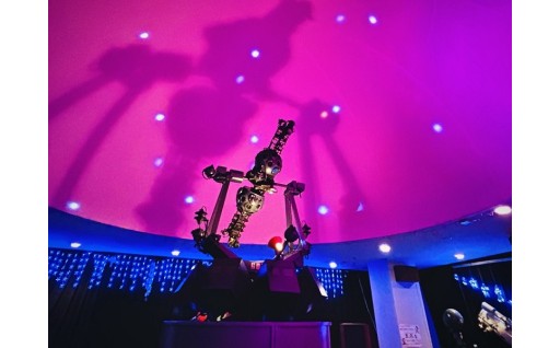 14-32 子どもたちのためのプラネタリウム投影機器更新のため