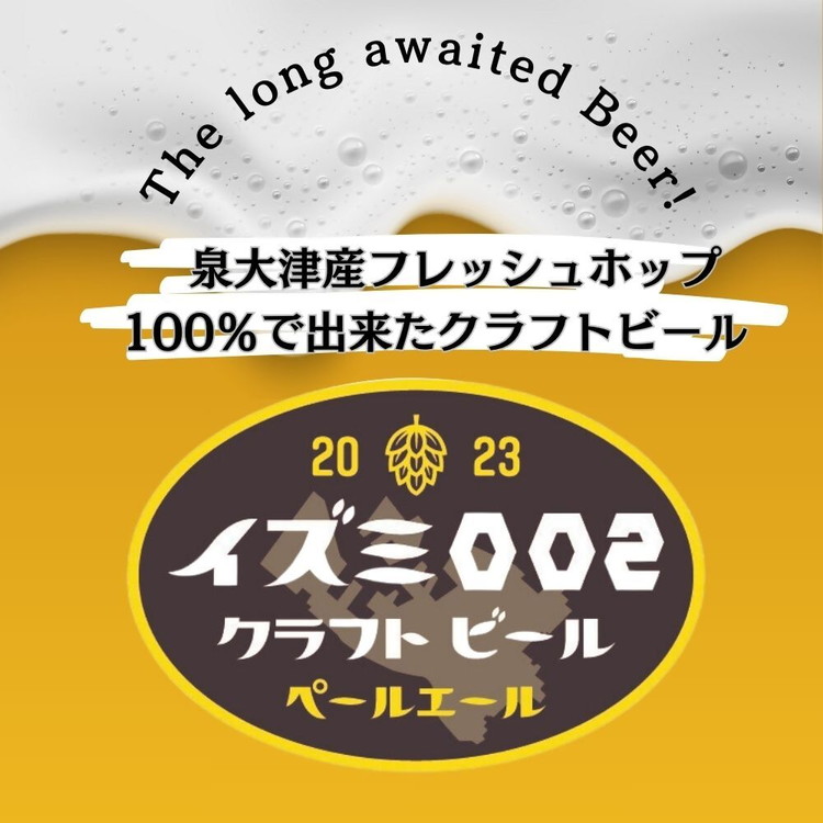 イズミ002クラフトビール ペールエール 330ml×6本×2セット ※2025年2月上旬～3月下旬頃に順次発送 ※離島への配送不可