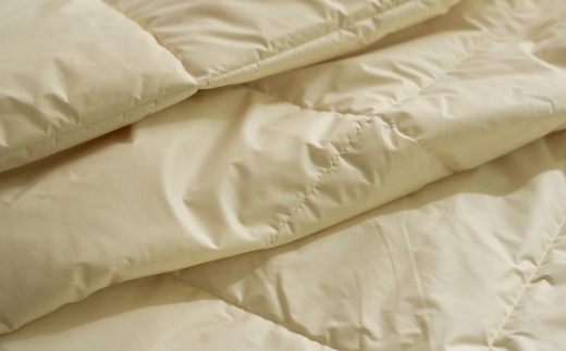 ご家庭で手洗いできる 羽毛肌掛けふとん クイーン（約210×210㎝） | 手洗い可 国産 寝具 布団 ホワイトダックダウン85％ 泉大津市