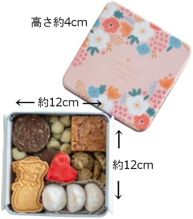 AgCafe グルテンフリー クッキー缶 詰め合わせ セット 【お渡し用袋付き】 （クッキー缶【10個】）