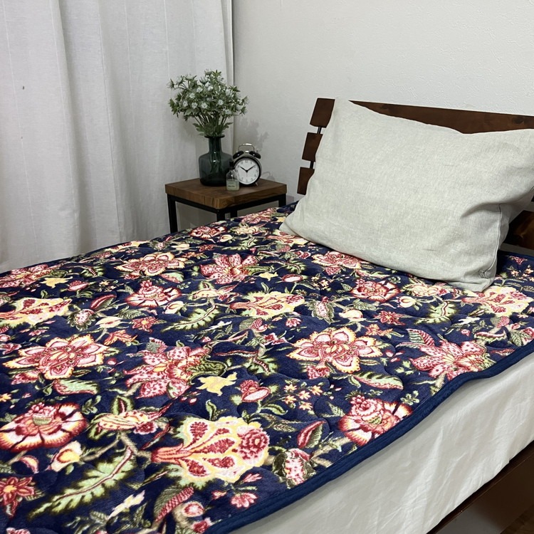 吸湿発熱ホットテックス® あったか敷パッド 1枚 【ダブル】 A-34946PW NB ｜ 布団 日本 泉大津 防寒 保温 快眠 快適 熟睡 寝具 洗える