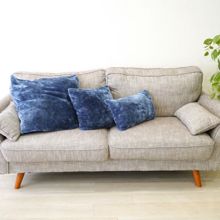 クッション毛布 ハーフ | クッション 毛布 ひざ掛け あったか 防寒 防災