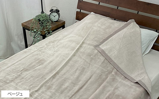 丸洗いOK　泉大津産　綿マイヤー毛布　シングル　140x200cm　CNM-101