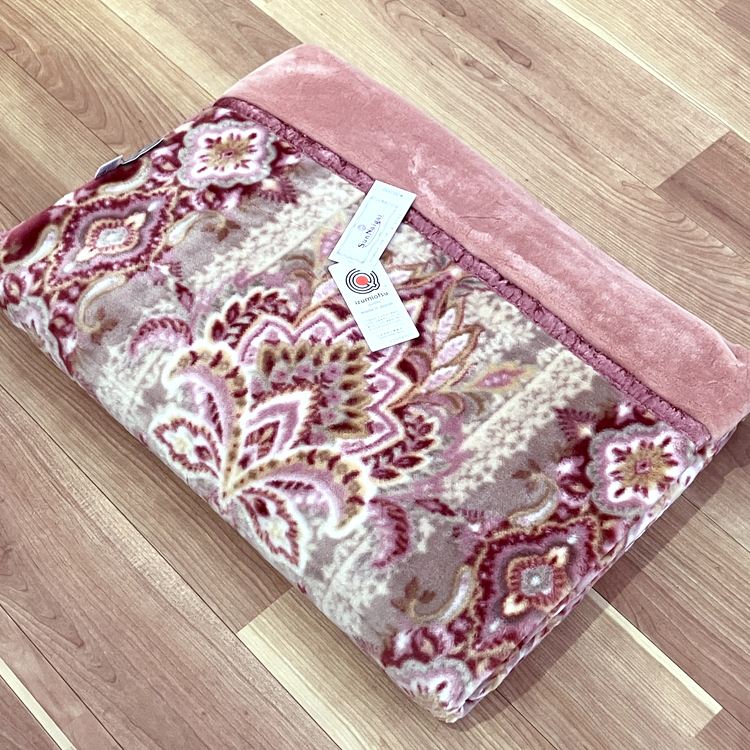 日本製 新合繊アクリル マイヤー毛布 シングル （2枚合わせ毛布） 1枚 N-M-5701