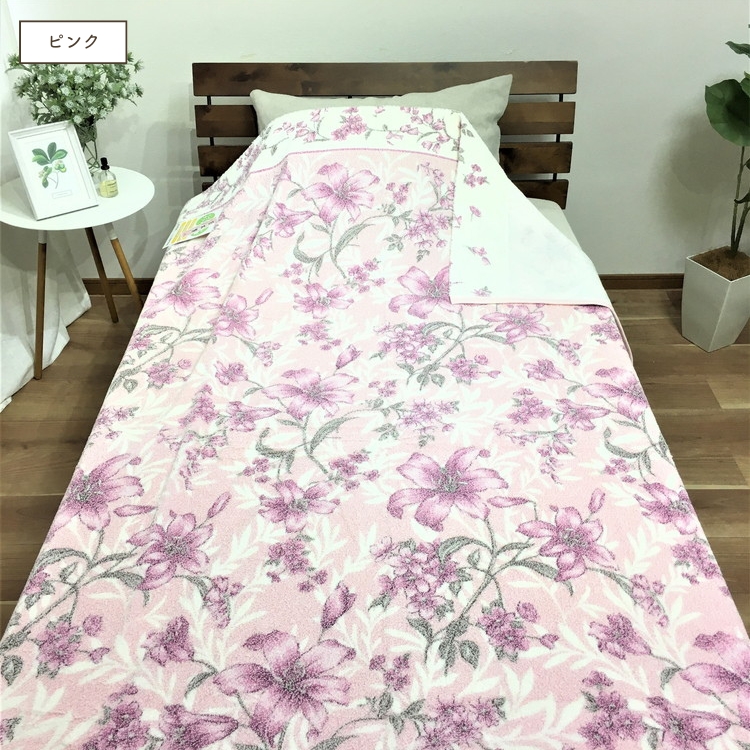 【ダブル】丸洗いOK タオルケット 1枚 | 布団 日本 泉大津 快眠 快適 熟睡 寝具 洗える