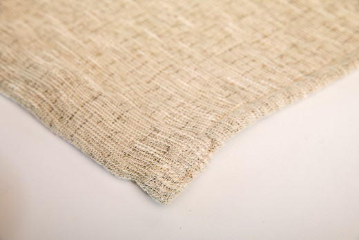 三井毛織 快適な三重織り ガーゼケット シングル 150x200cm 淡い グレー 日本製