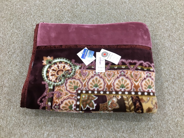 日本製 アクリル マイヤー毛布 シングル ピンク 1枚 (新合繊2枚合わせ毛布)N-YO-2700PI [3664]