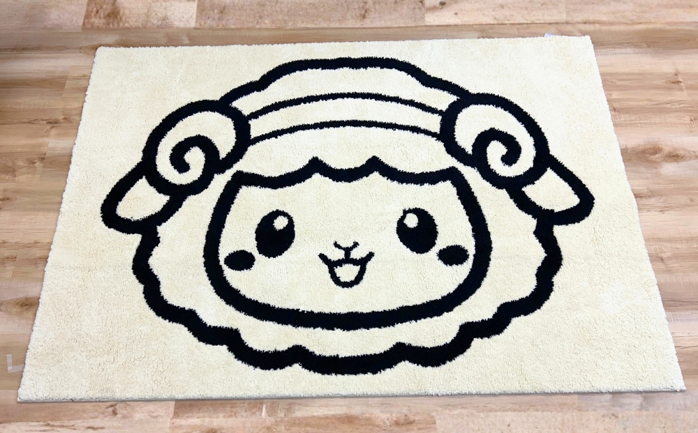 泉大津市マスコットキャラクター「おづみん」 ラグ 200×140cm