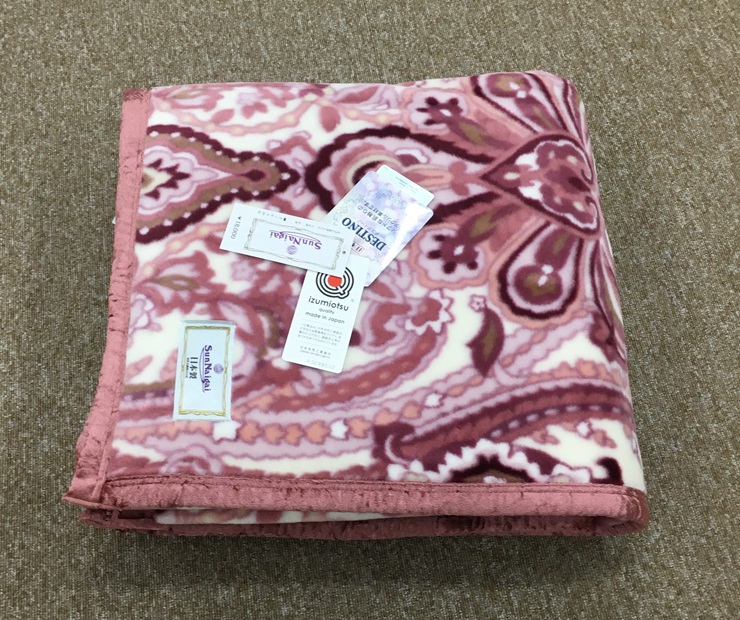 日本製 丸洗いOK 高密度 ニューマイヤー毛布 シングル ピンク 1枚 MO-5053PI [3682]