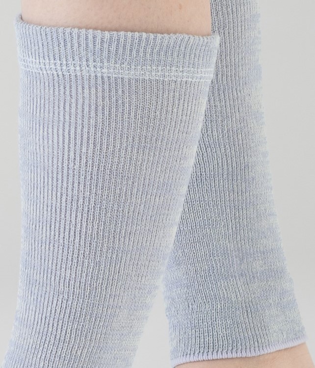 天然の美容繊維 シルクコットン薄手足首ウォーマー フリーサイズ H-LW1201