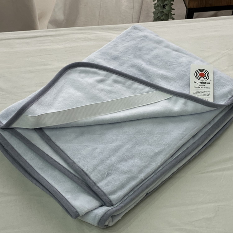 【訳あり】丸洗いOKあったか綿敷毛布（綿マイヤー）ダブル SH-36905PW