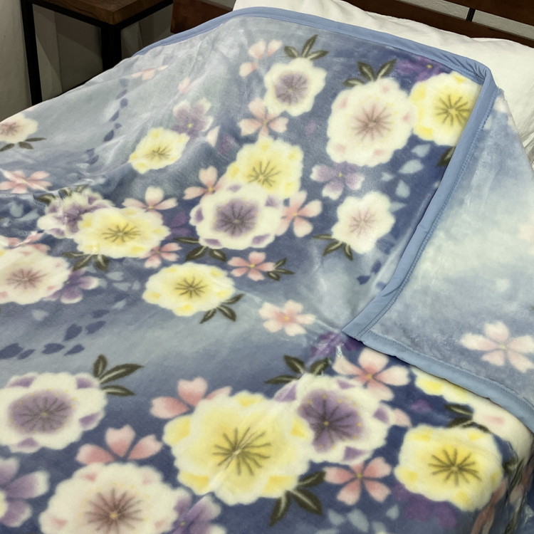 C.R.P加工毛布 マイヤー毛布 シングル 1枚 (ニューマイヤー毛布) 11751柄