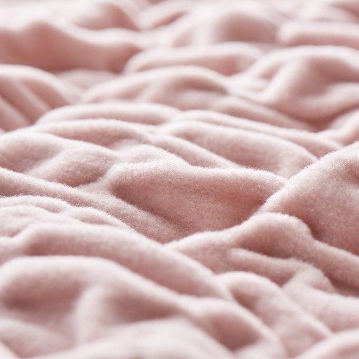 ZEPPIN ハグウォーム 掛け毛布 ピンクベージュ クイーン (200×200cm) [4146]