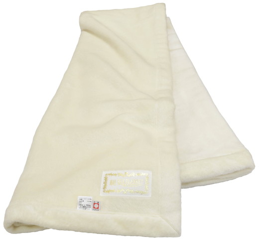 三井毛織　極めた シルク毛布【四辺もシルク】｜ヘムレス 140×200cm シングルサイズ 日本製