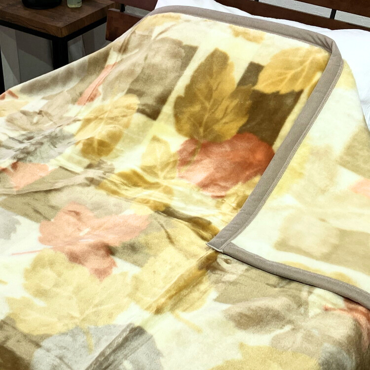 C.R.P加工毛布 マイヤー毛布 シングル 1枚 (ニューマイヤー毛布) 11752柄