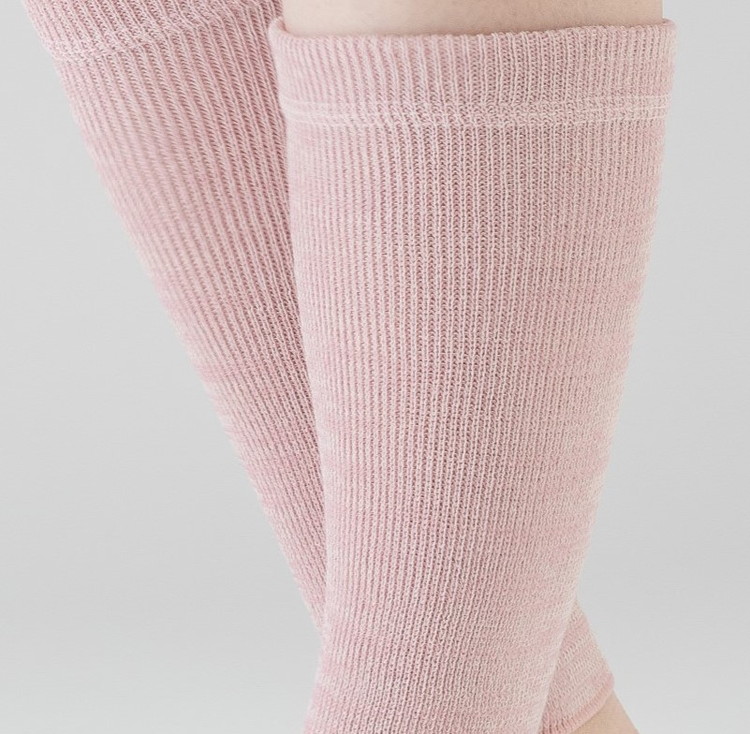 天然の美容繊維 シルクコットン薄手足首ウォーマー フリーサイズ H-LW1201