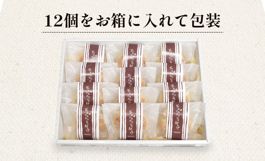 からすの森12個入 あんこパイ 銘菓 焼き菓子《虎屋sweets》[4759]