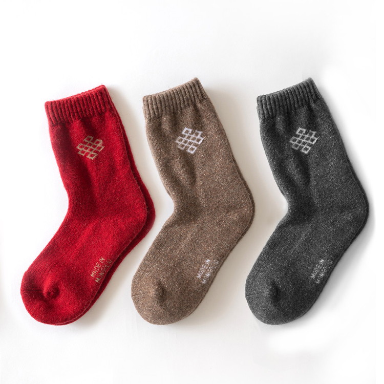 カシミヤマフラー ベージュ＆ミドルソックス Mサイズ 3足セット【カシミヤ100%マフラー ウールソックス】｜暖かい お洒落 おしゃれ ウールソックス [3924]