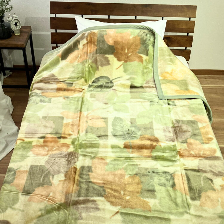 C.R.P加工毛布 マイヤー毛布 シングル 1枚 (ニューマイヤー毛布) 11752柄