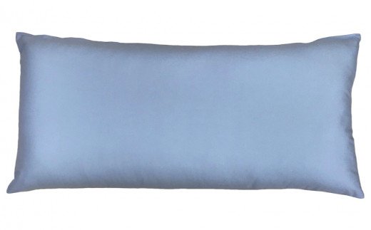 ロングサイズ ストレート枕＋枕カバー ブルー2枚付 [2325]