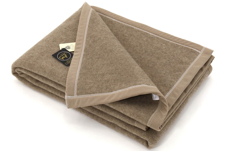 三井毛織 手洗いできる カシミヤ毛布 二重織り毛布 シングル 日本製