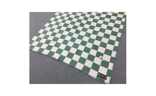 綿100% 綿毛布 シングル 140×200cm グリーン系 CO909GR [0668]