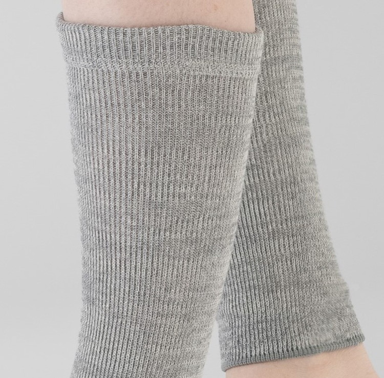 天然の美容繊維 シルクコットン薄手足首ウォーマー フリーサイズ H-LW1201