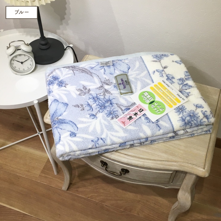 【ダブル】丸洗いOK タオルケット 1枚 | 布団 日本 泉大津 快眠 快適 熟睡 寝具 洗える